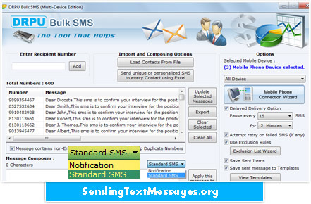 Mobile Messaging Software