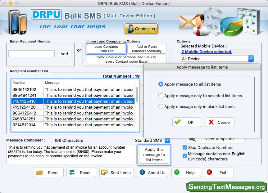 Load Contacts From File