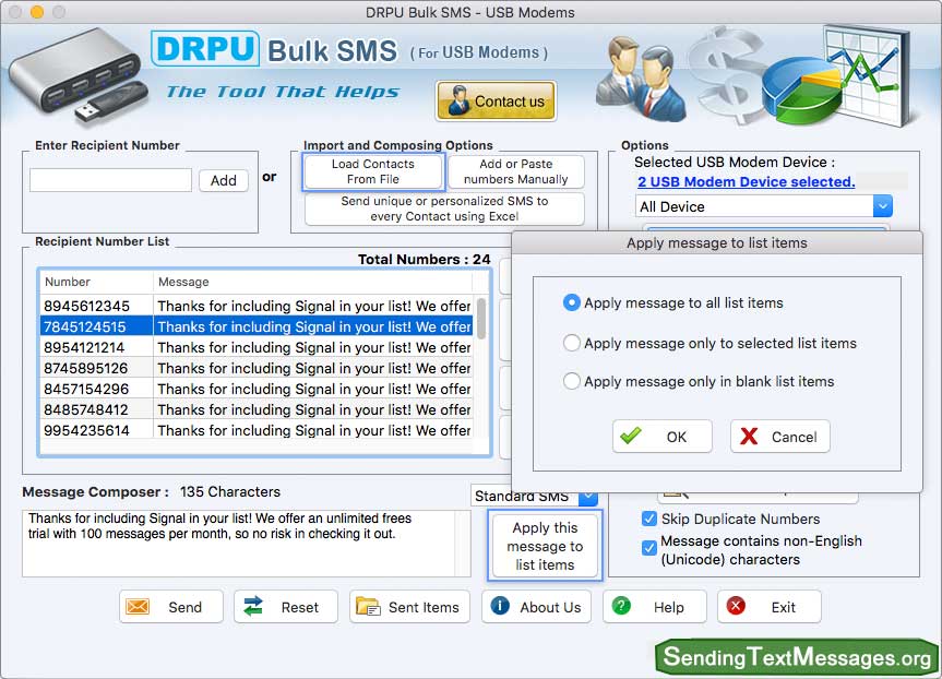 Load Contacts From File