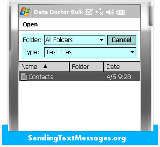 Pocket PC to Mobile Bulk SMS Software