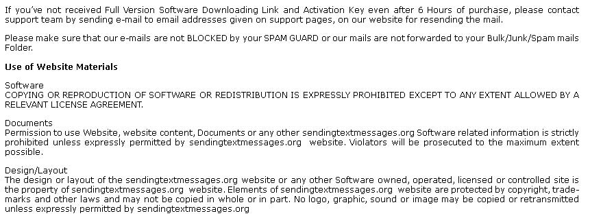 Terms and Conditions